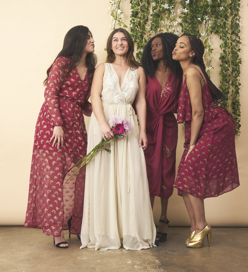 We Have Sustainable Wedding and Bridesmaids Dresses!